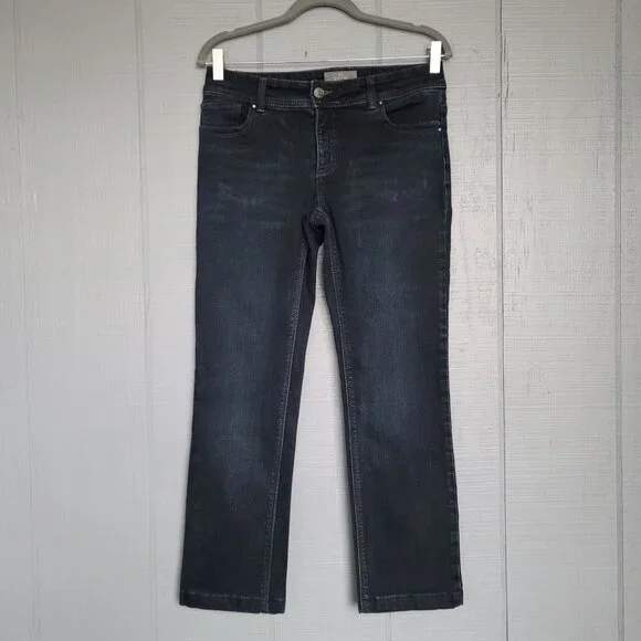 So Slimming By Chico's Women's Denim Jeans. 4 (chico's 0) - Picture 2 of 6